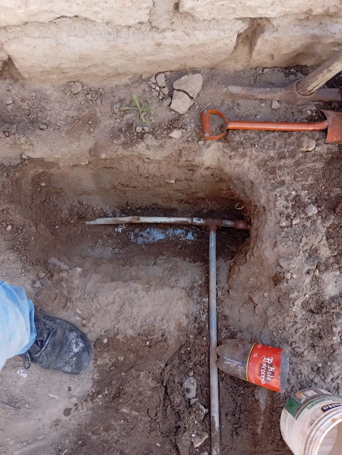 Instalación de tuberías de desagüe